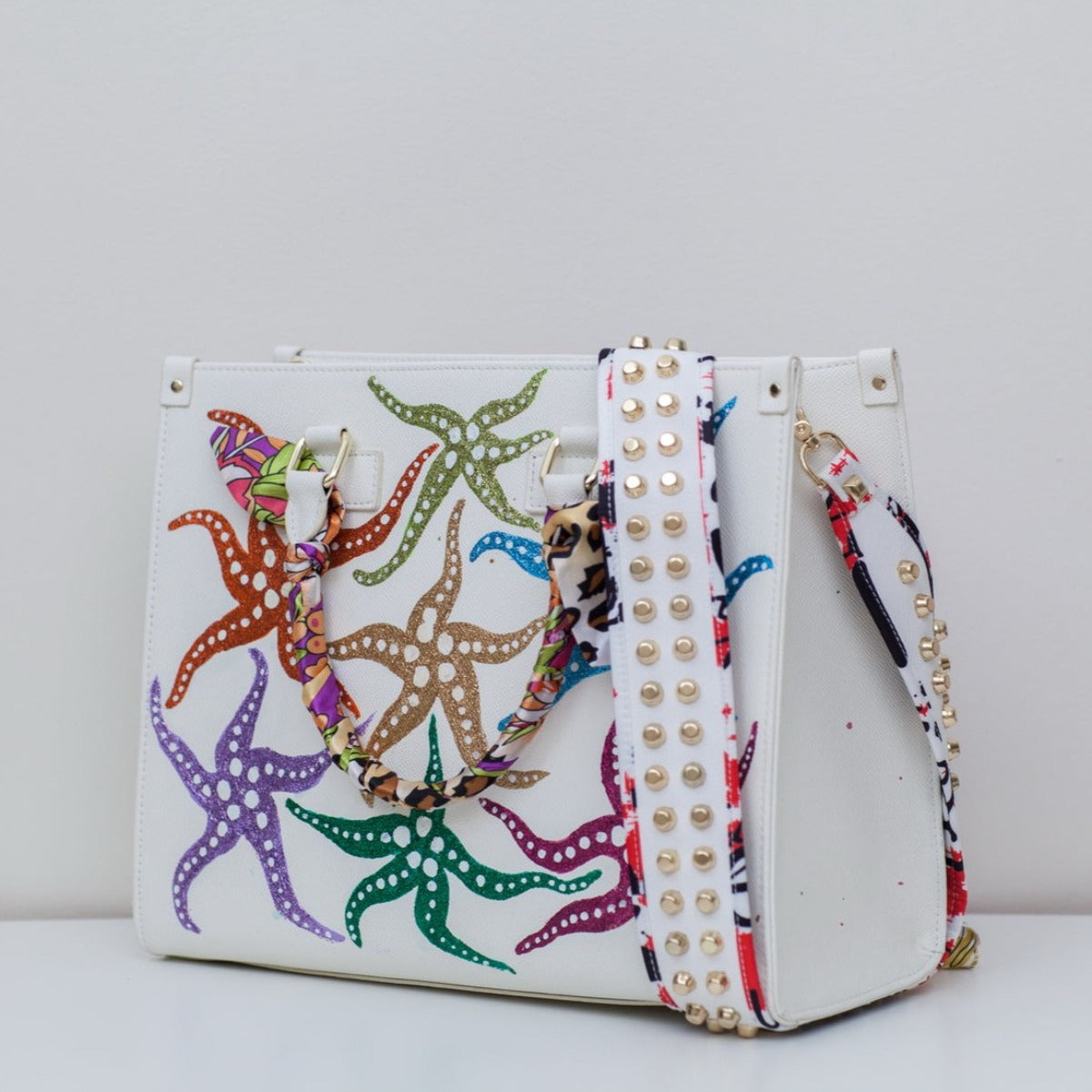 Anca Barbu Nicole Bag, Rainbow Starfish