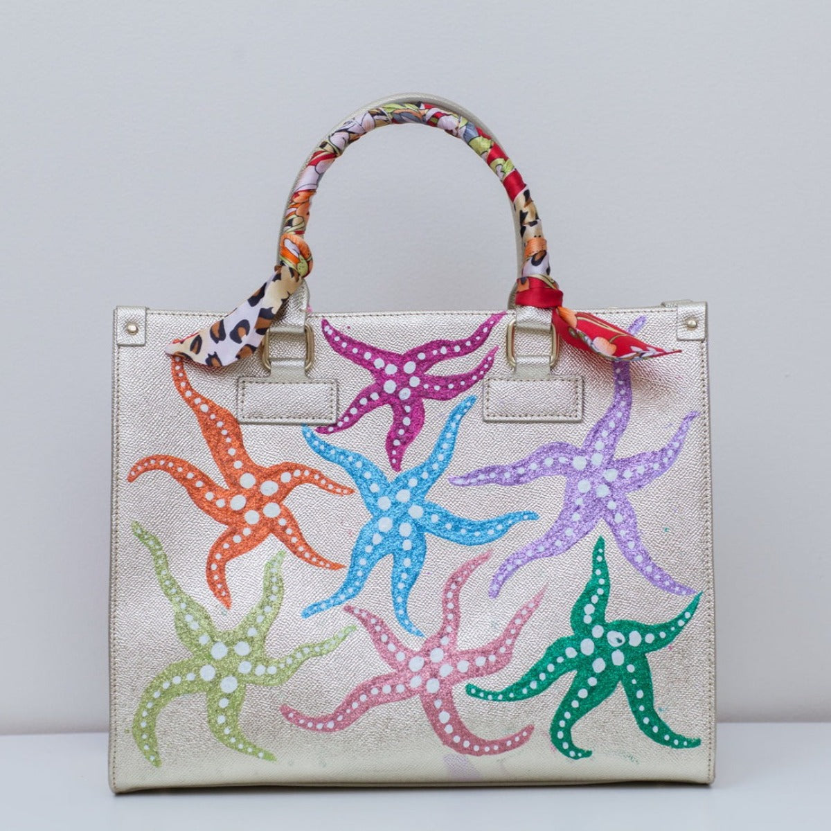 Anca Barbu Nicole Bag, Rainbow Starfish