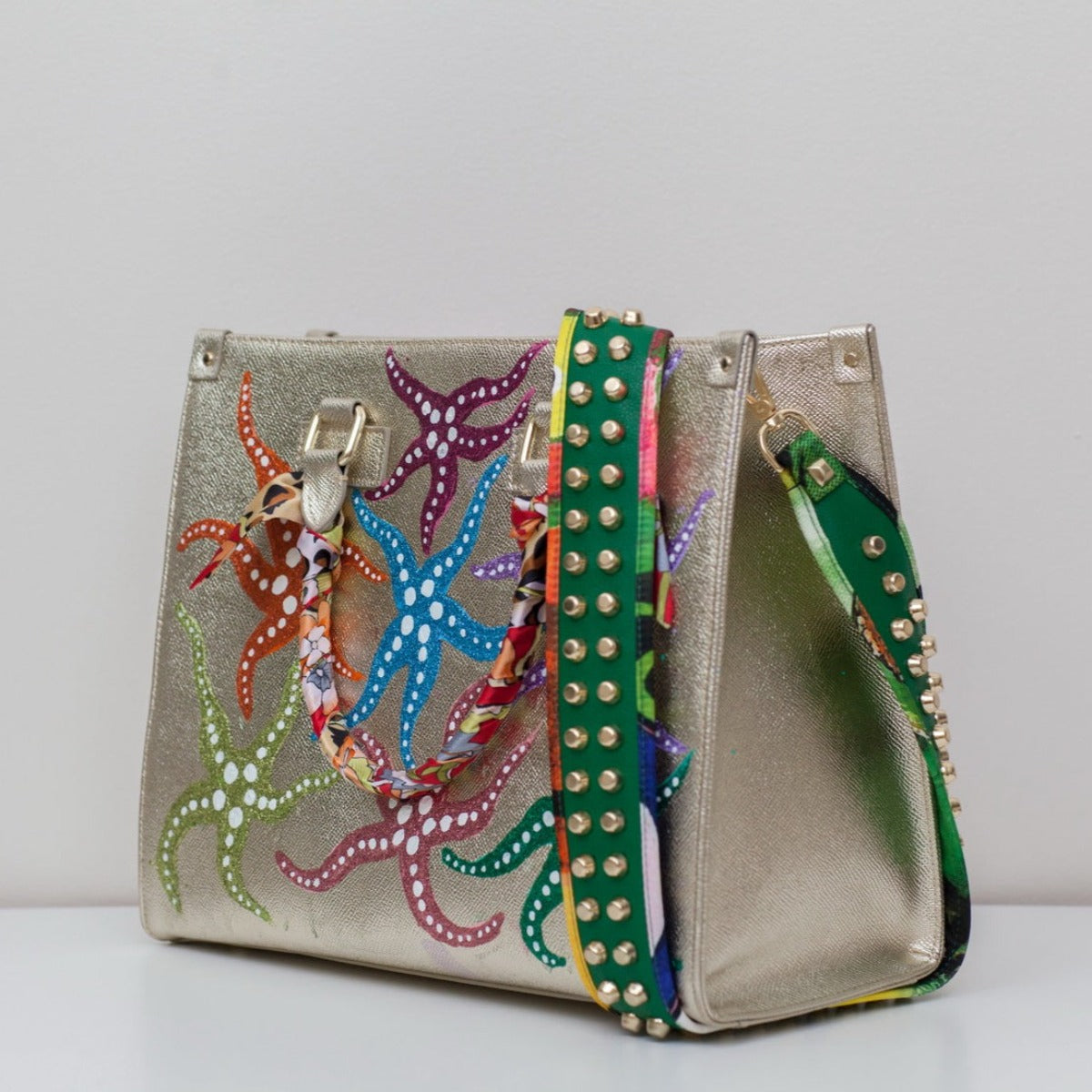 Anca Barbu Nicole Bag, Rainbow Starfish