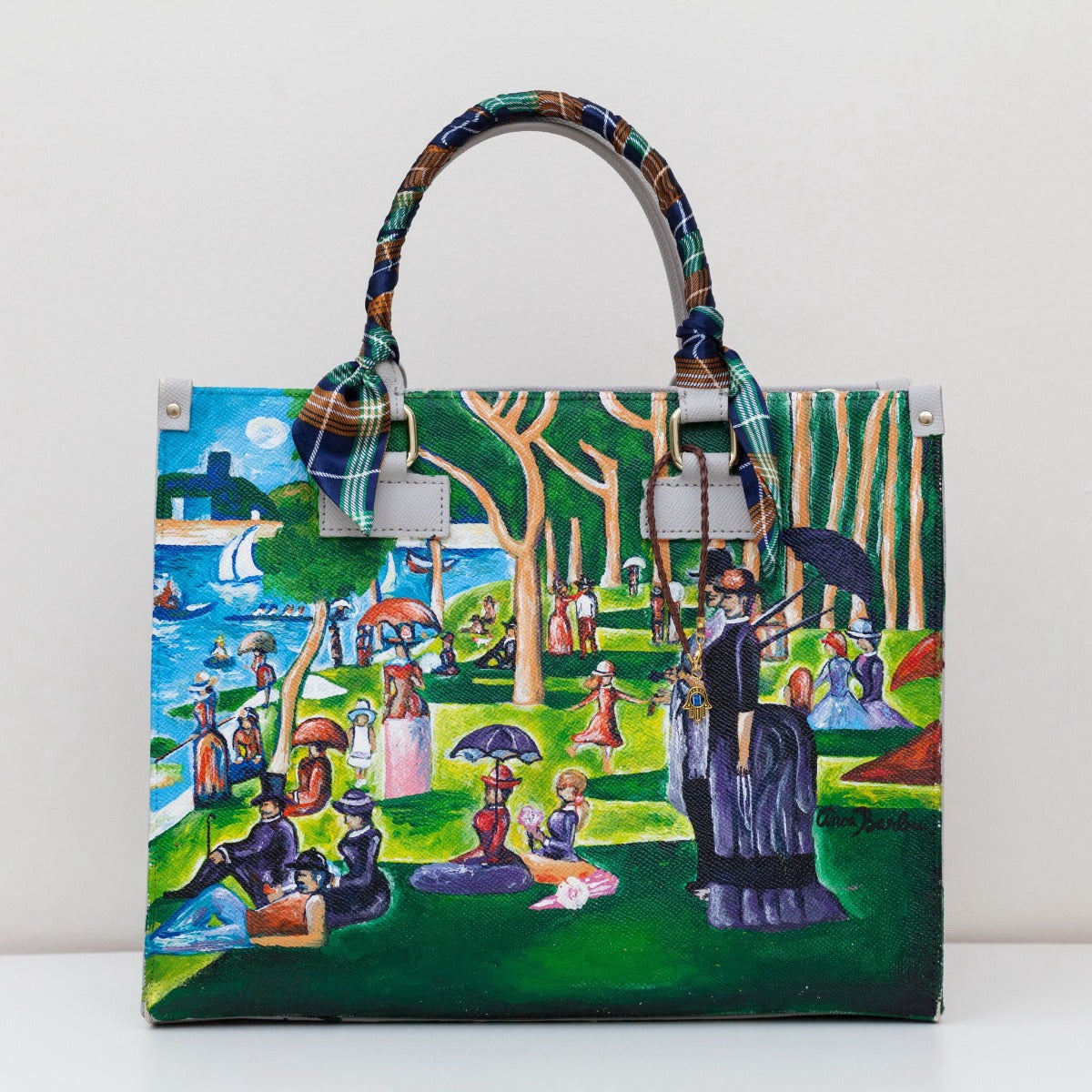 Anca Barbu Nicole Bag, Sunday Afternoon by Seurat