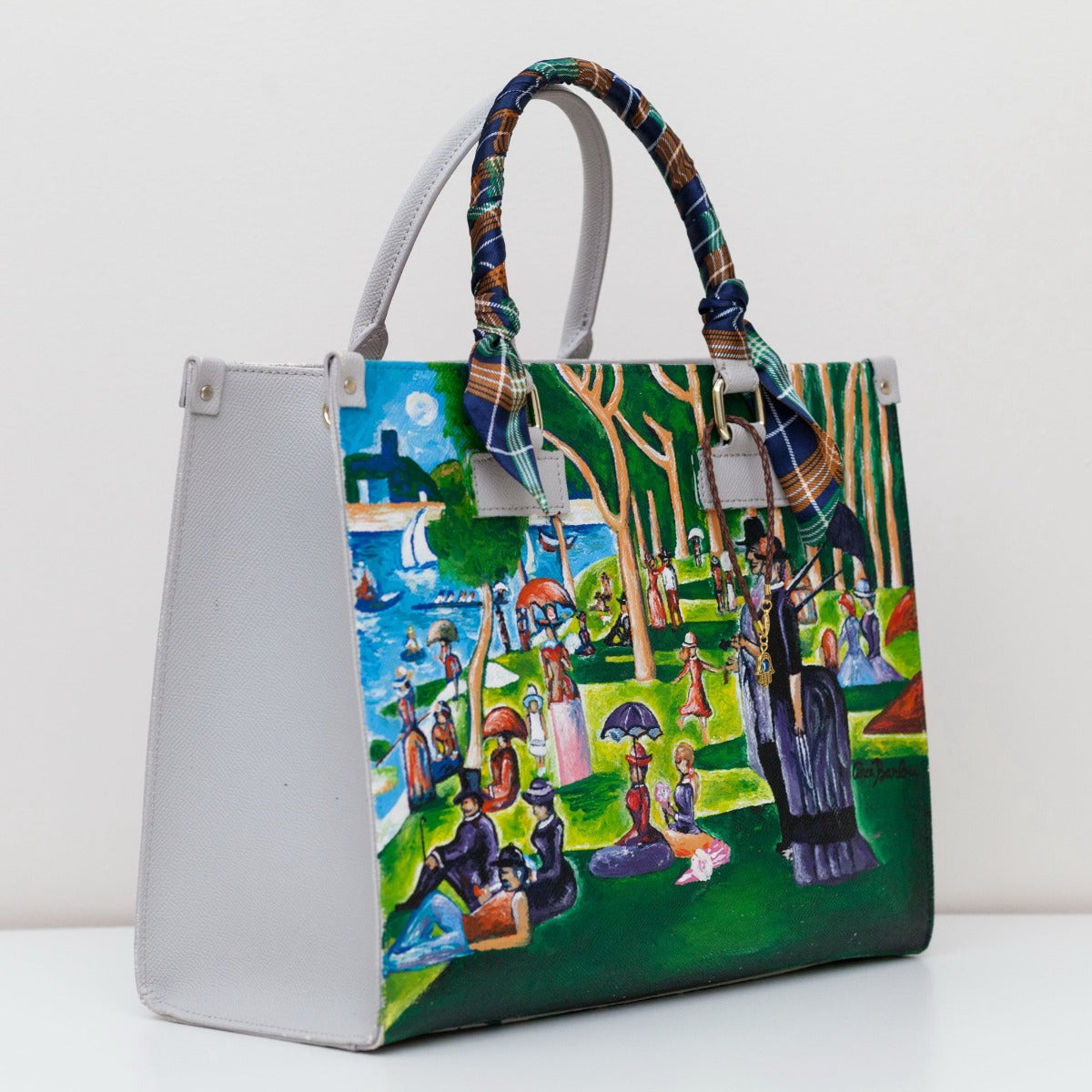 Anca Barbu Nicole Bag, Sunday Afternoon by Seurat