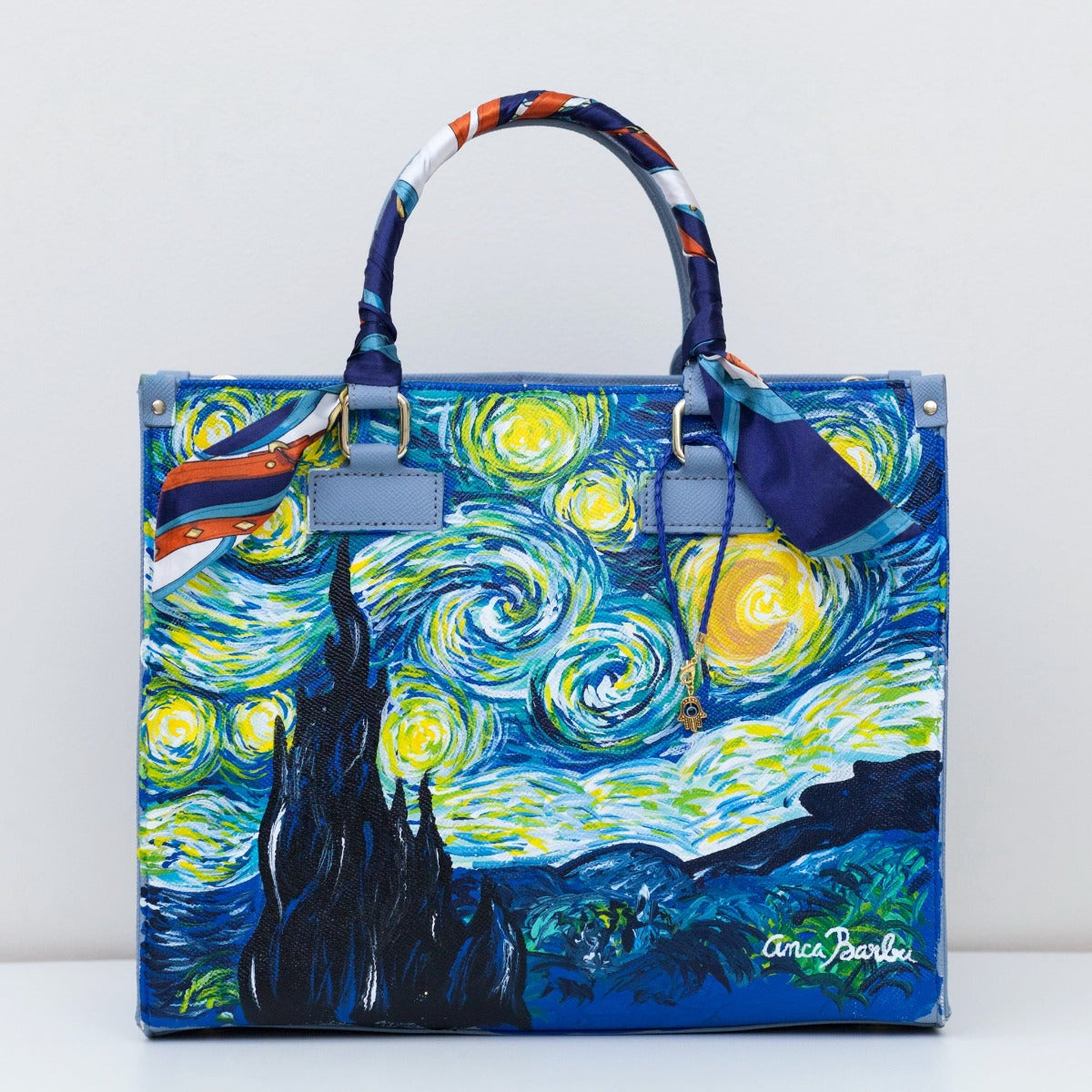 Anca Barbu Nicole Bag, Starry Night Van Gogh