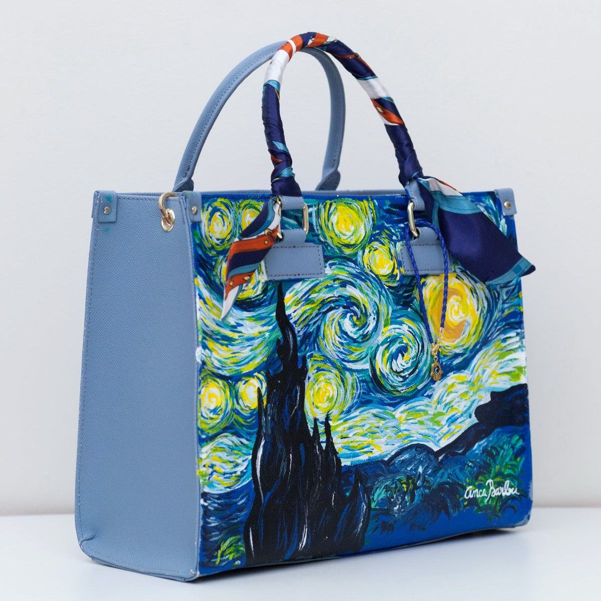 Anca Barbu Nicole Bag, Starry Night Van Gogh