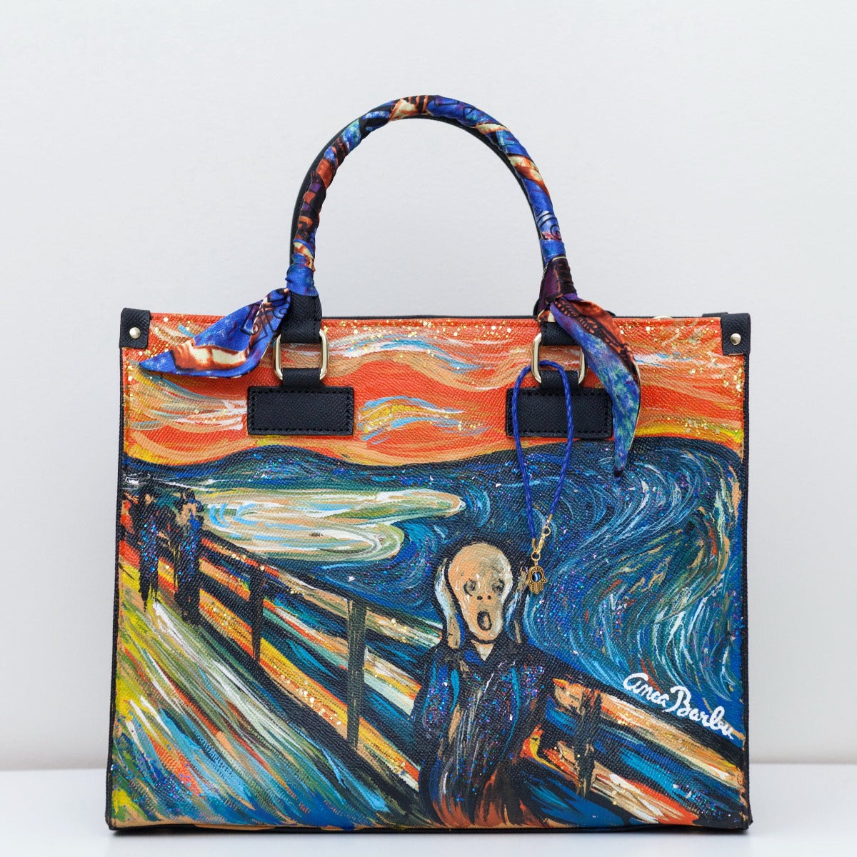 Anca Barbu Nicole Bag, The Scream by Edvard Munch