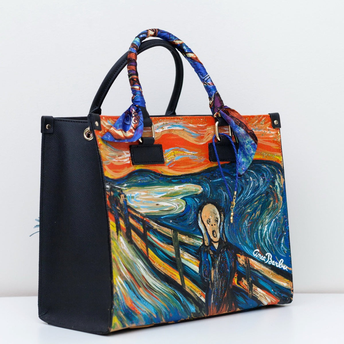 Anca Barbu Nicole Bag, The Scream by Edvard Munch