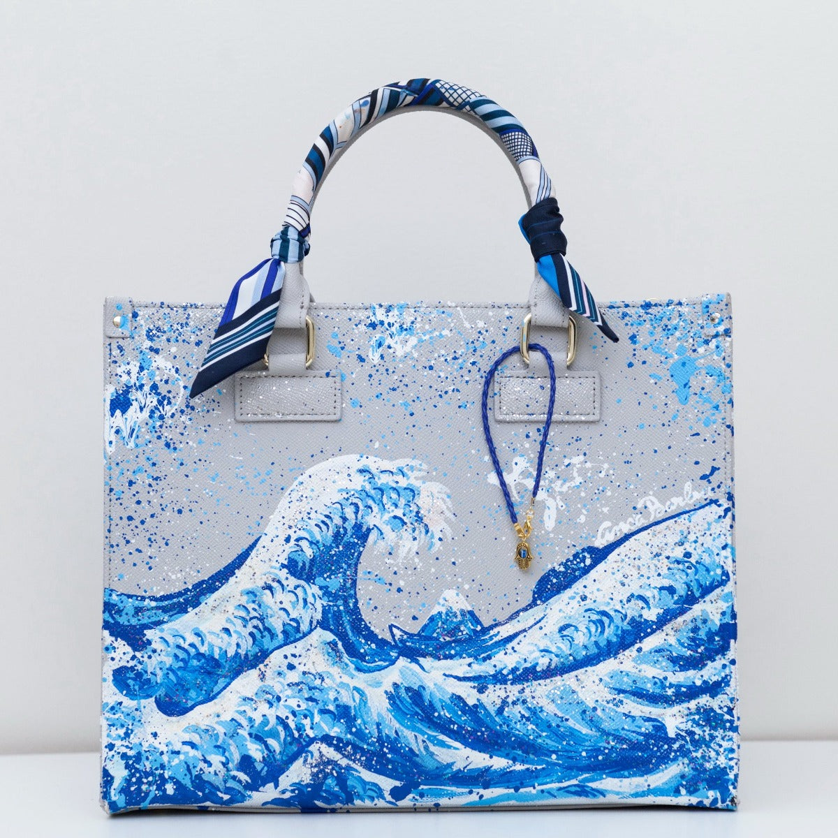 Anca Barbu Nicole Bag, The Great Wave off Kanagawa