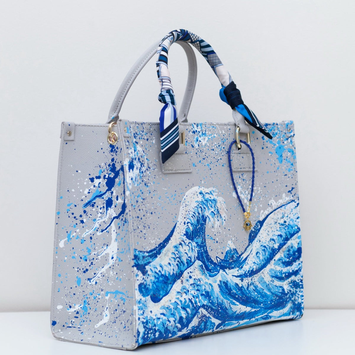 Anca Barbu Nicole Bag, The Great Wave off Kanagawa