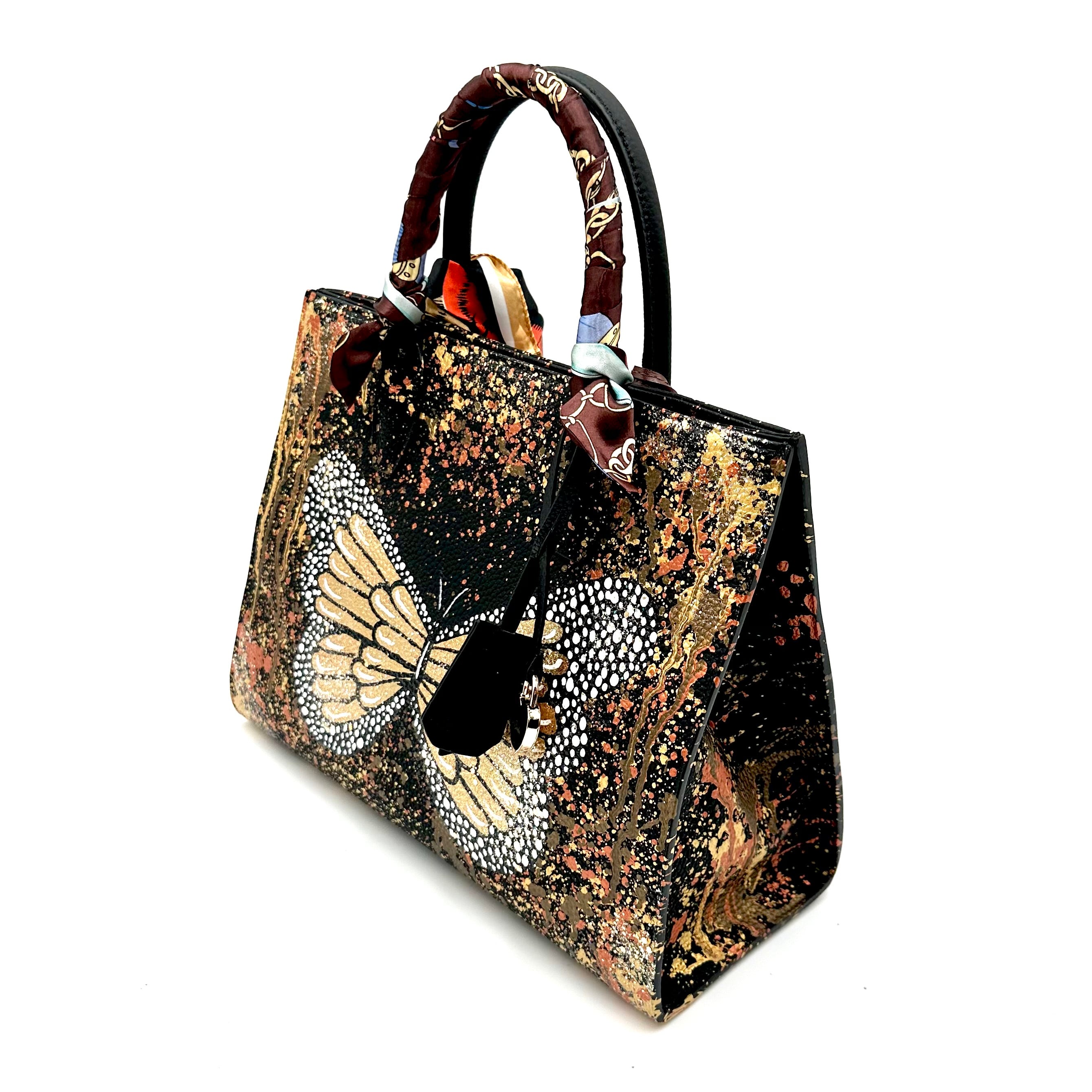 Anca Barbu Sophia Bag, Butterfly, Gold
