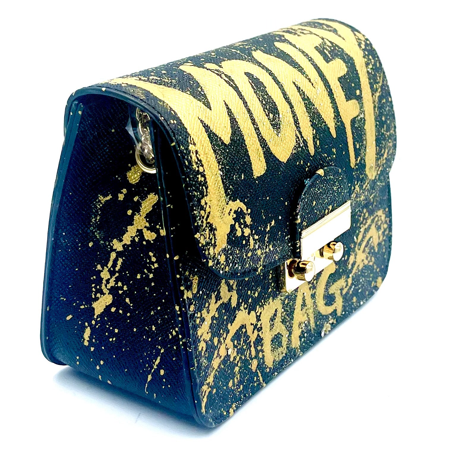Anca Barbu Carolina Black Money Bag