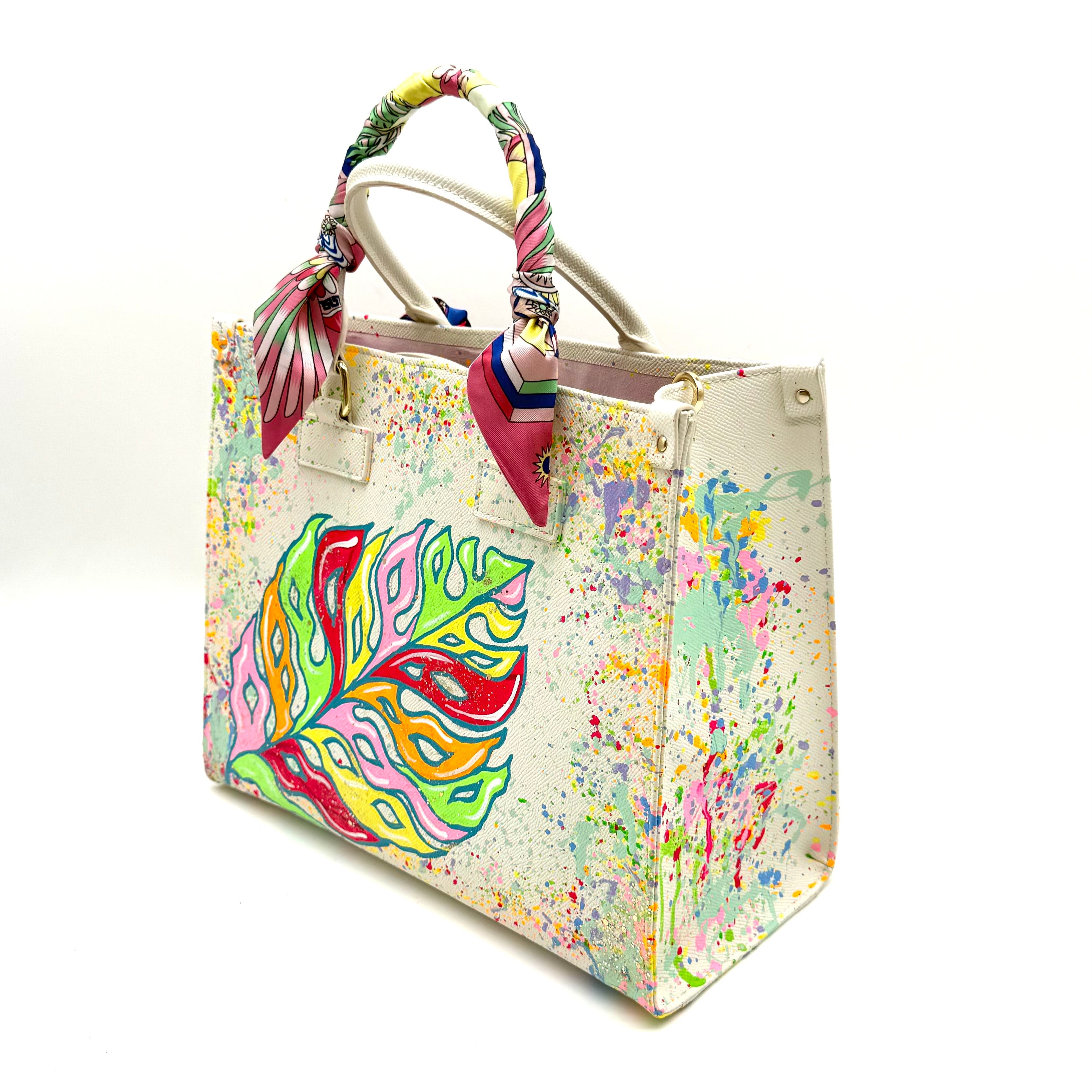 Anca Barbu Nicole White “Colorful Leaf”