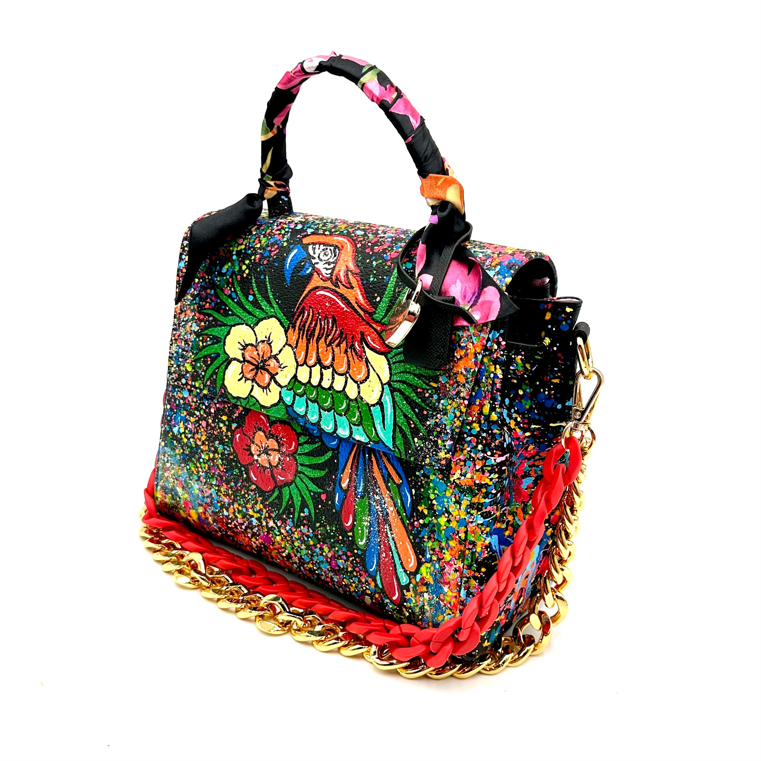 Anca Barbu Vicky Bag, Macaw