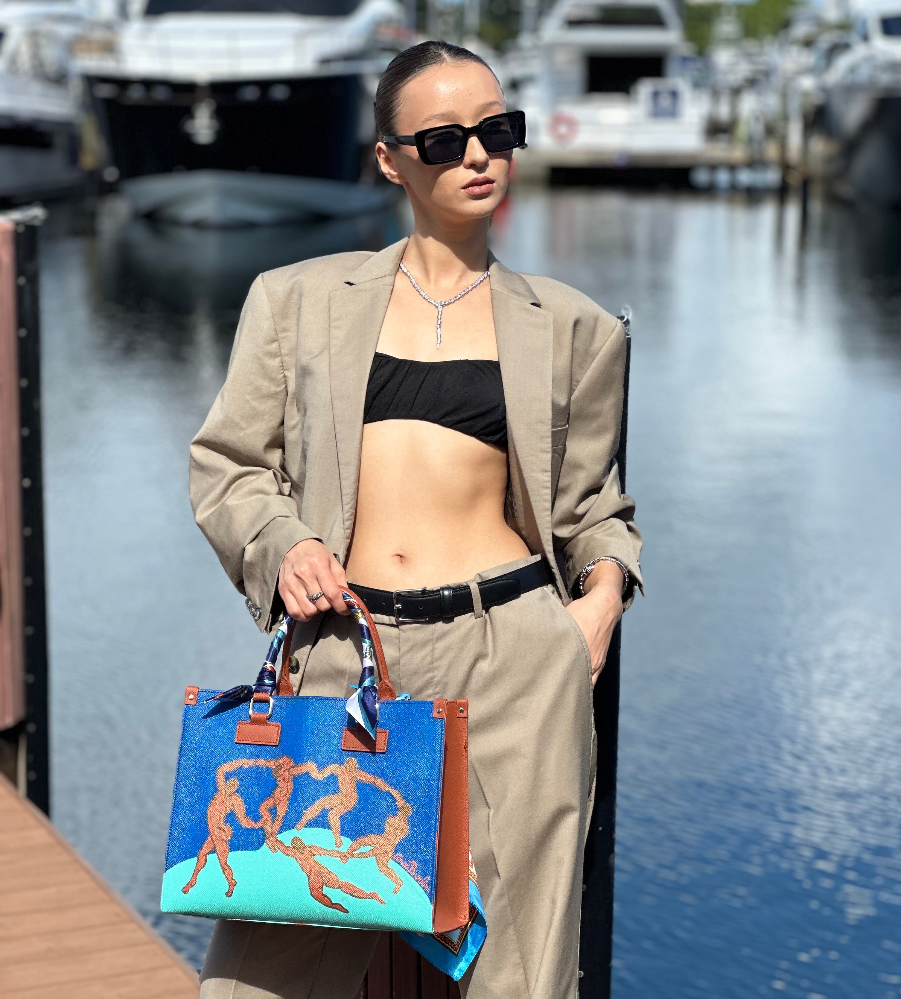 Anca Barbu Nicole Brown Bag, Matisse Fine Art