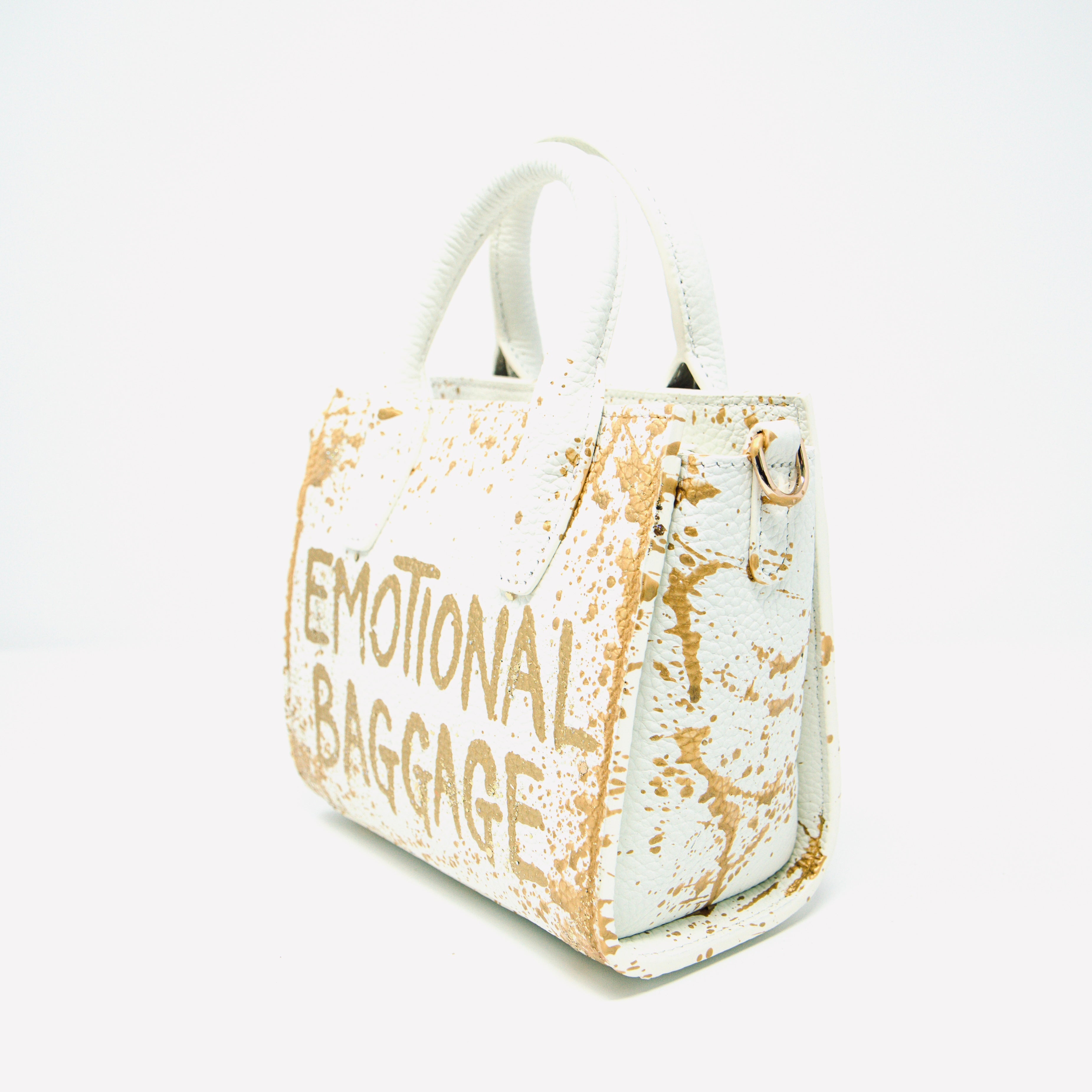 Anca Barbu Camila Bag, Emotional Baggage, Gold