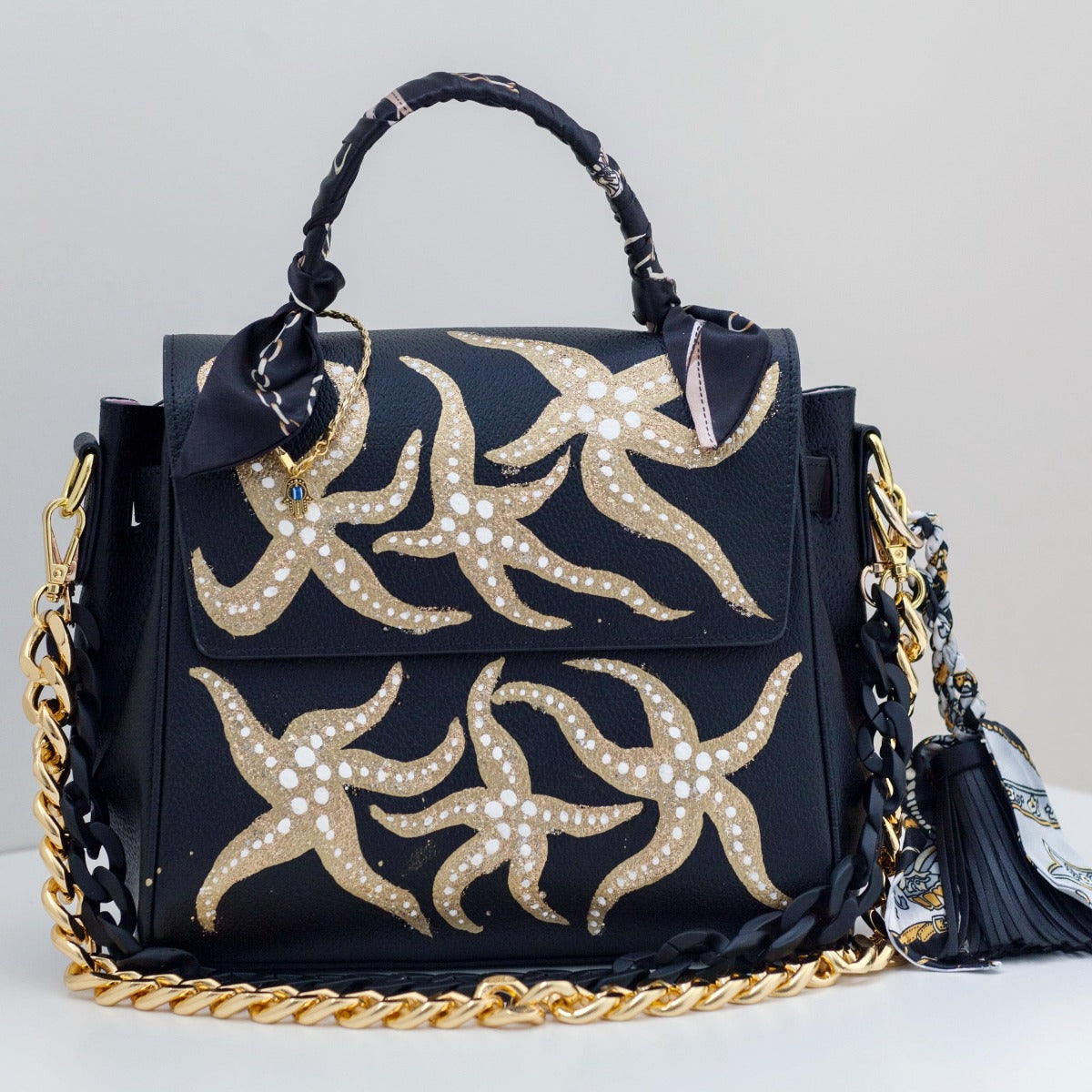 Anca Barbu Vicky Bag, Starfish, Gold