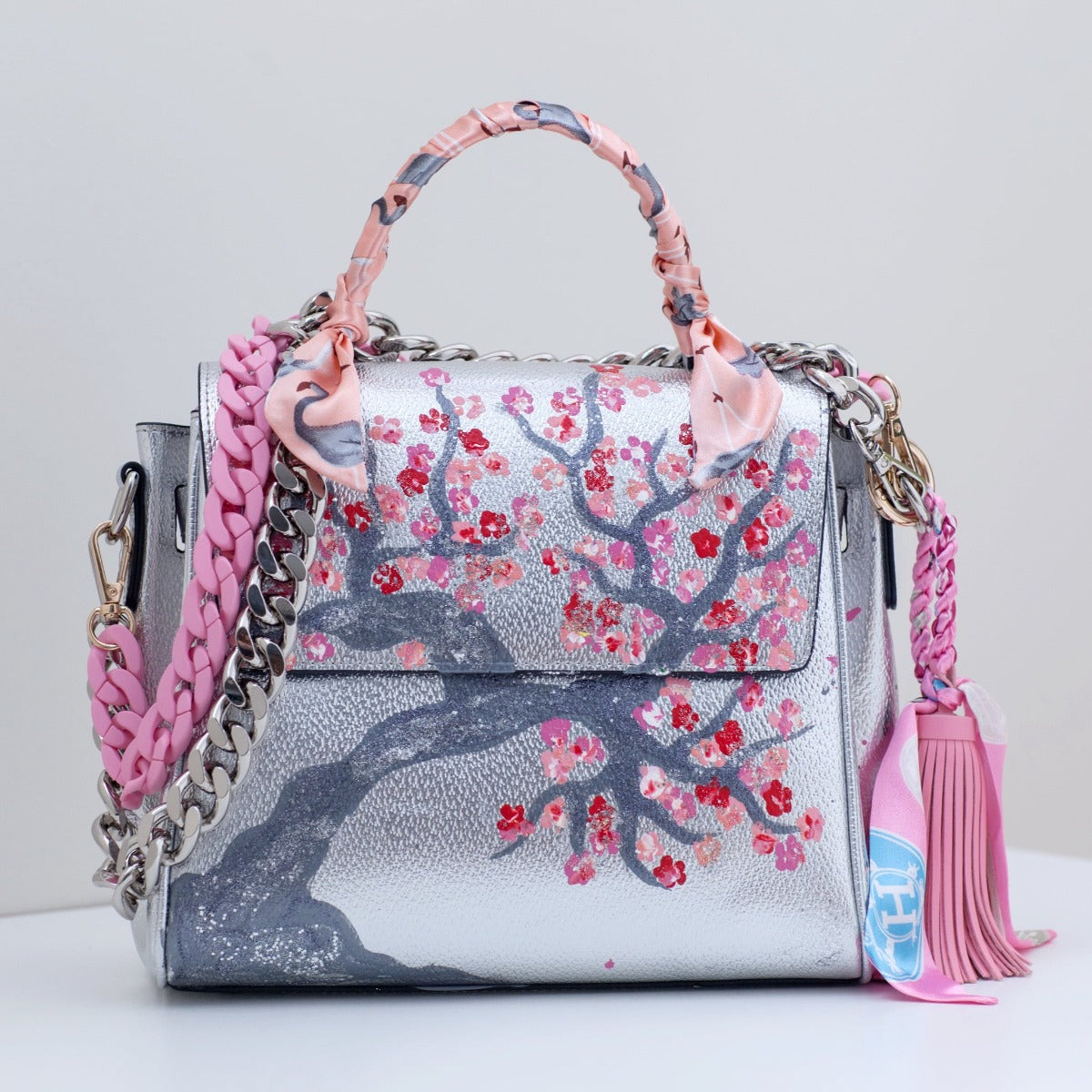 Anca Barbu Vicky Bag, Cherry Blossom