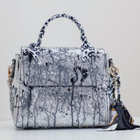 Anca Barbu Vicky Bag, Splashes, Silver