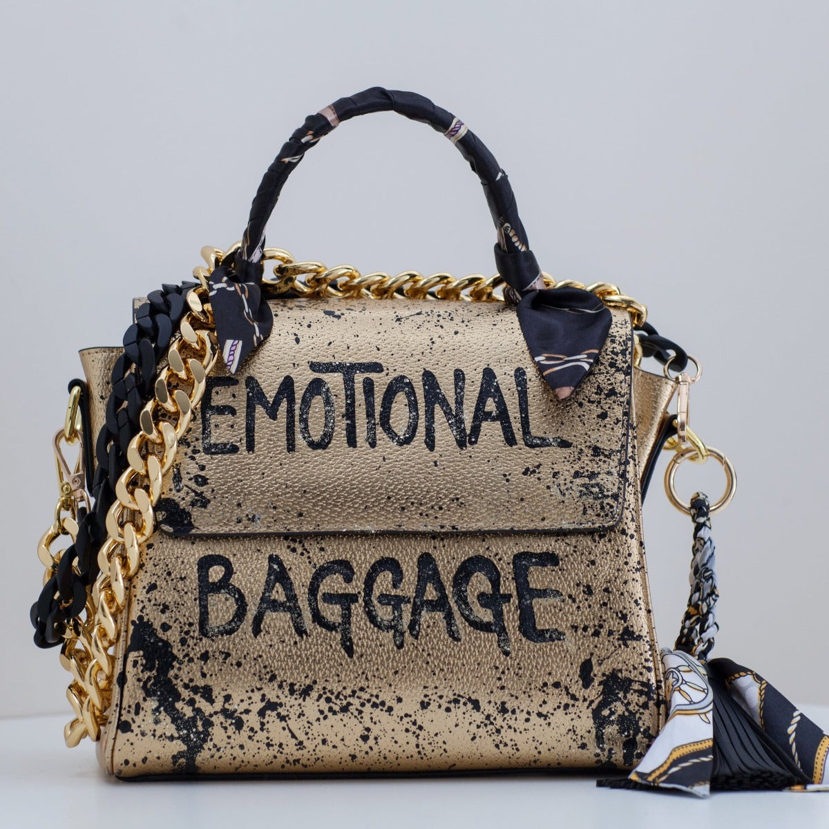 Anca Barbu Vicky Bag, Emotional Baggage, Metallic