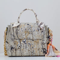 Thumbnail for Anca Barbu Vicky Bag, Splashes, Metallic