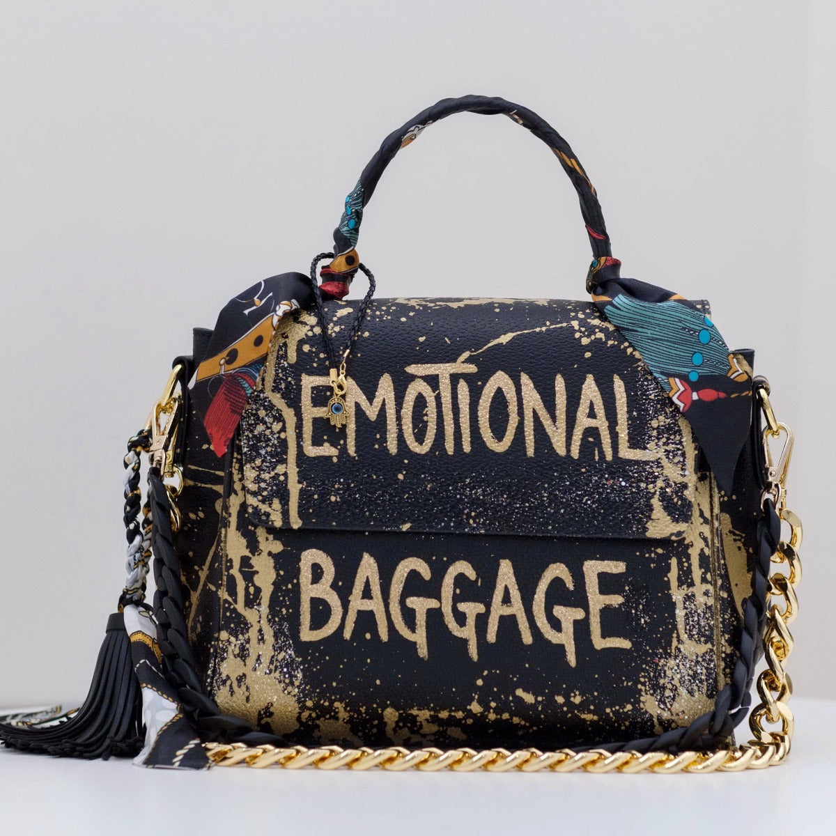 Anca Barbu Vicky Bag, Emotional Baggage, Gold