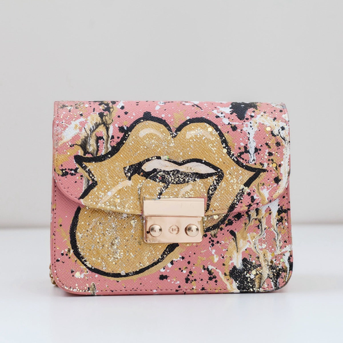 Anca Barbu Carolina Bag, Gold Tongue