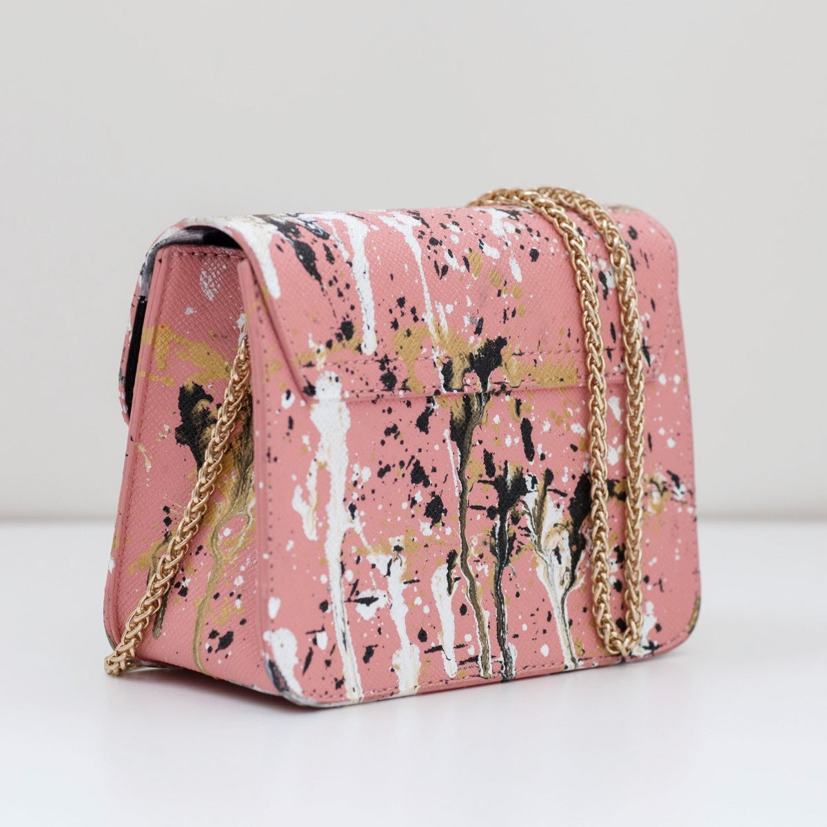 Anca Barbu Carolina Bag, Gold Tongue