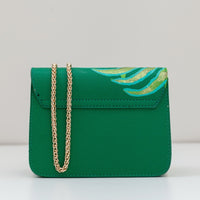 Anca Barbu Carolina Bag, Green Leaf