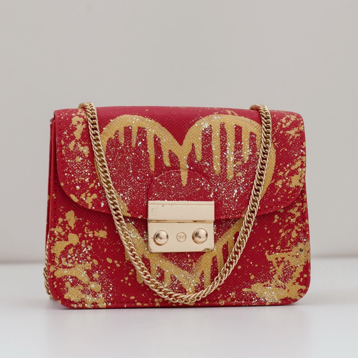 Anca Barbu Carolina Bag, Dripping Heart