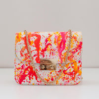 Thumbnail for Anca Barbu Carolina Bag, Splashes, Spring Pink