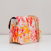 Thumbnail for Anca Barbu Carolina Bag, Splashes, Spring Pink