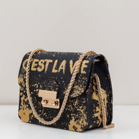 Thumbnail for Anca Barbu Carolina Bag, C'est La Vie, Gold