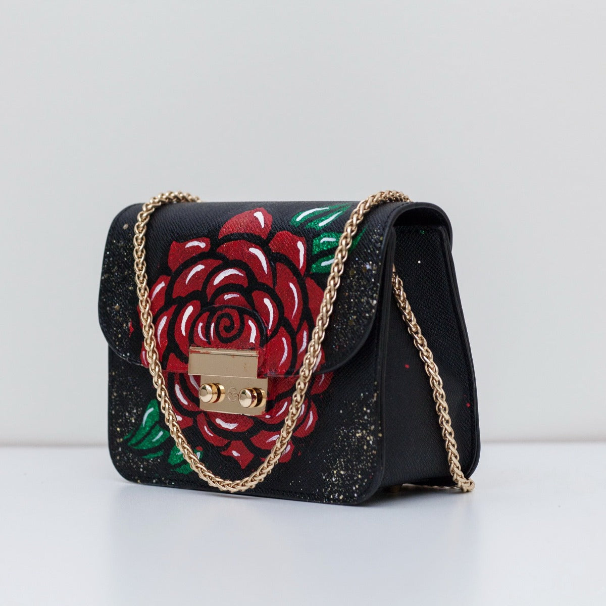 Anca Barbu Carolina Bag, Roses