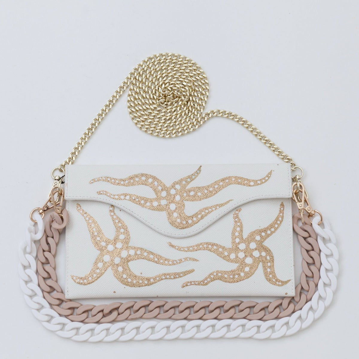 Anca Barbu Sabrina Bag, Starfish, Gold