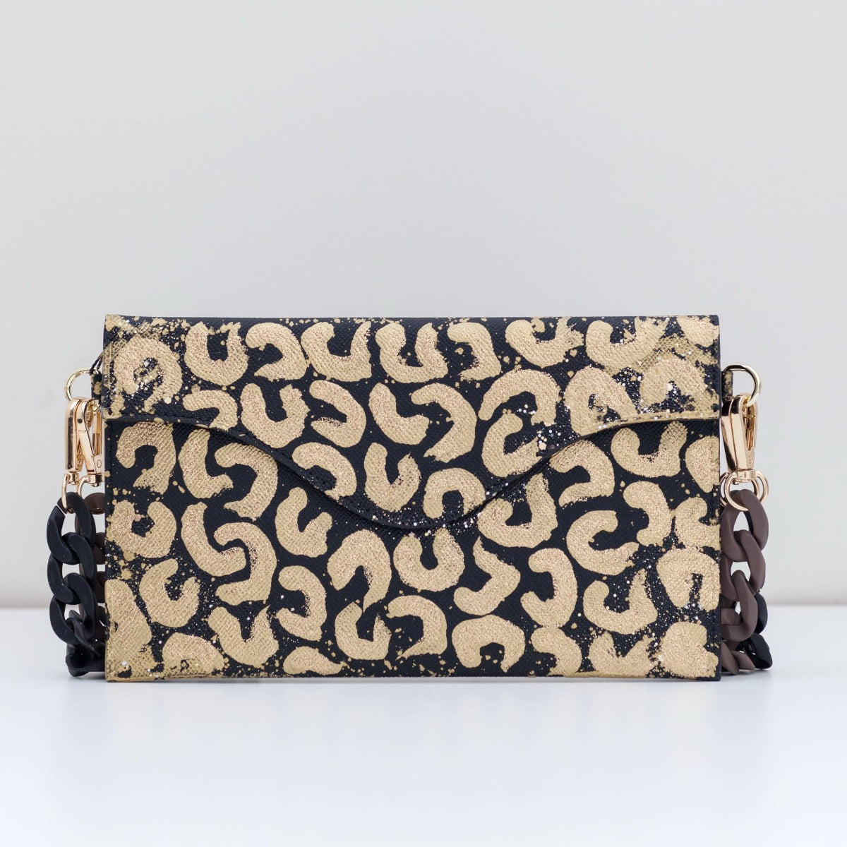 Anca Barbu Sabrina Bag, Leopard Print