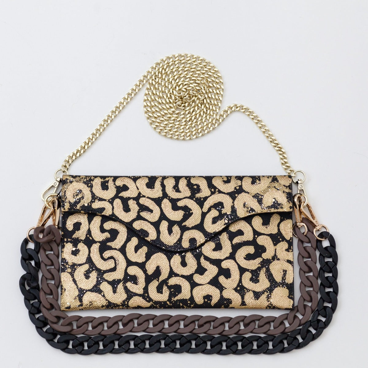 Anca Barbu Sabrina Bag, Leopard Print