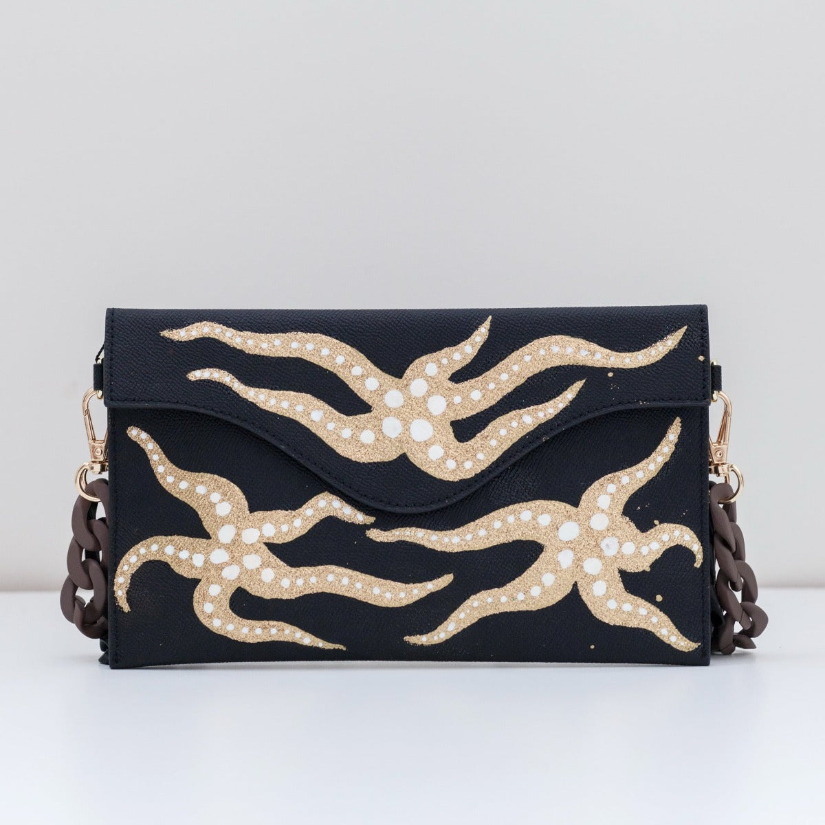 Anca Barbu Sabrina Bag, Starfish, Gold