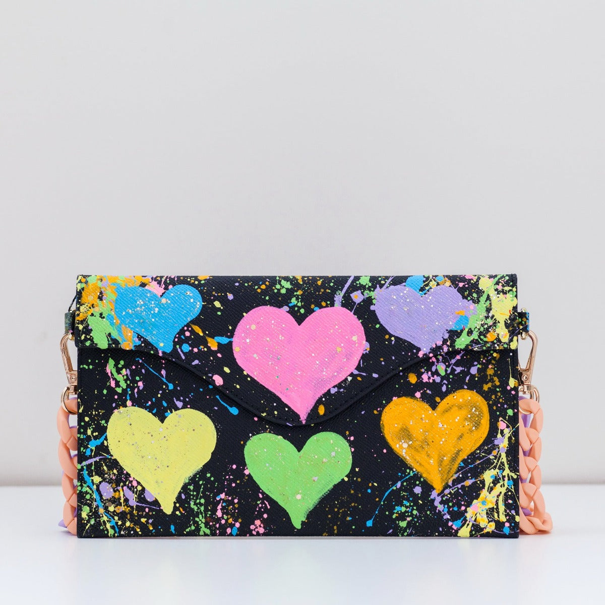 Anca Barbu Sabrina Bag, Pastel Hearts