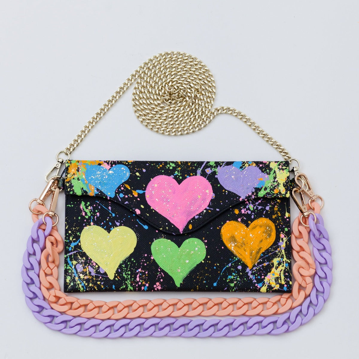 Anca Barbu Sabrina Bag, Pastel Hearts