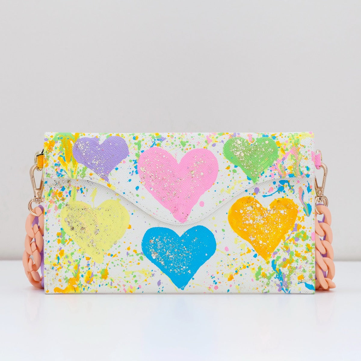 Anca Barbu Sabrina Bag, Pastel Hearts