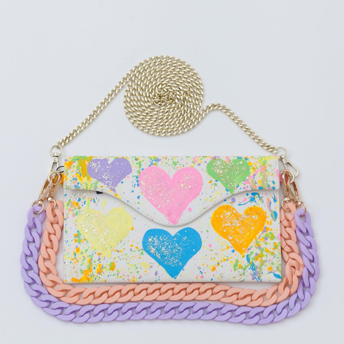 Anca Barbu Sabrina Bag, Pastel Hearts