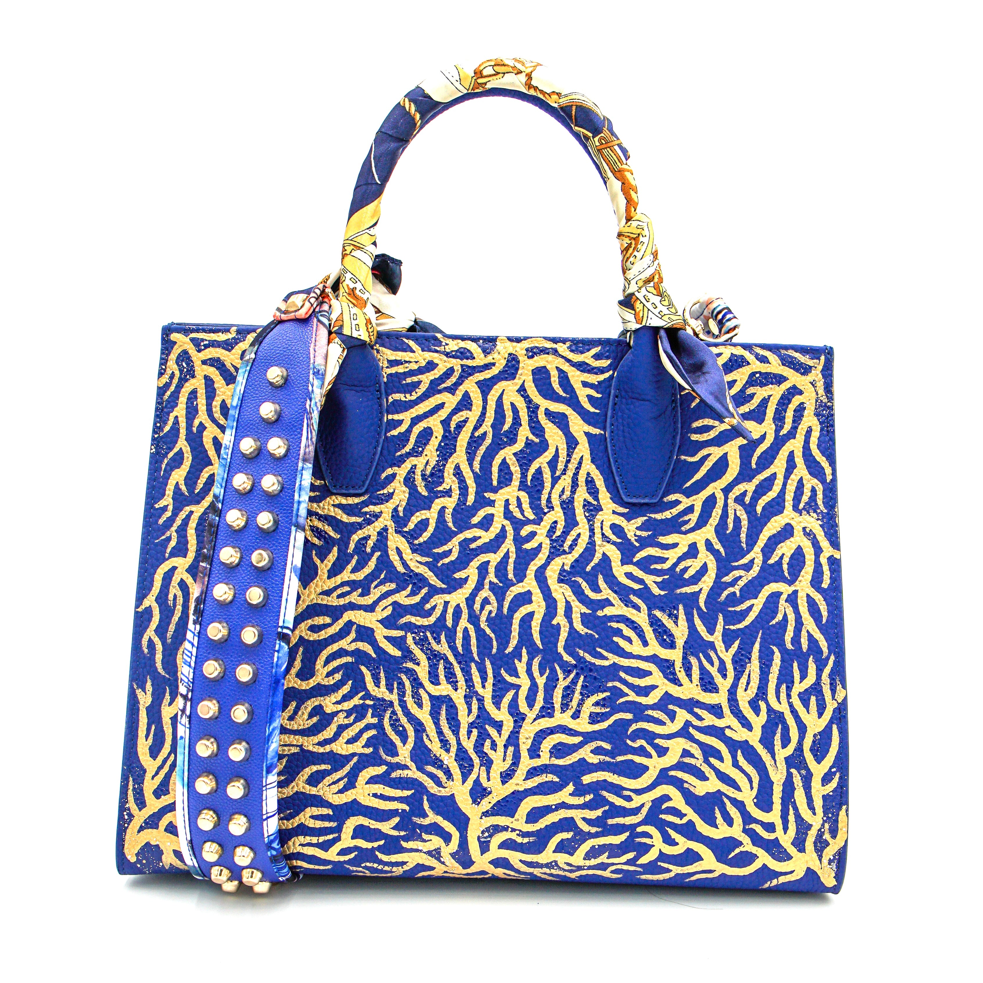 Anca Barbu Sophia Bag, Coral Reef, Gold