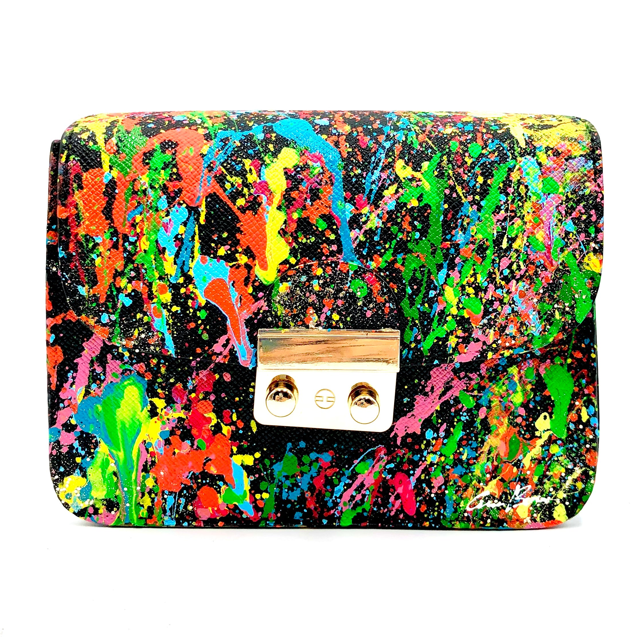 Anca Barbu Carolina Black Bright Splashes