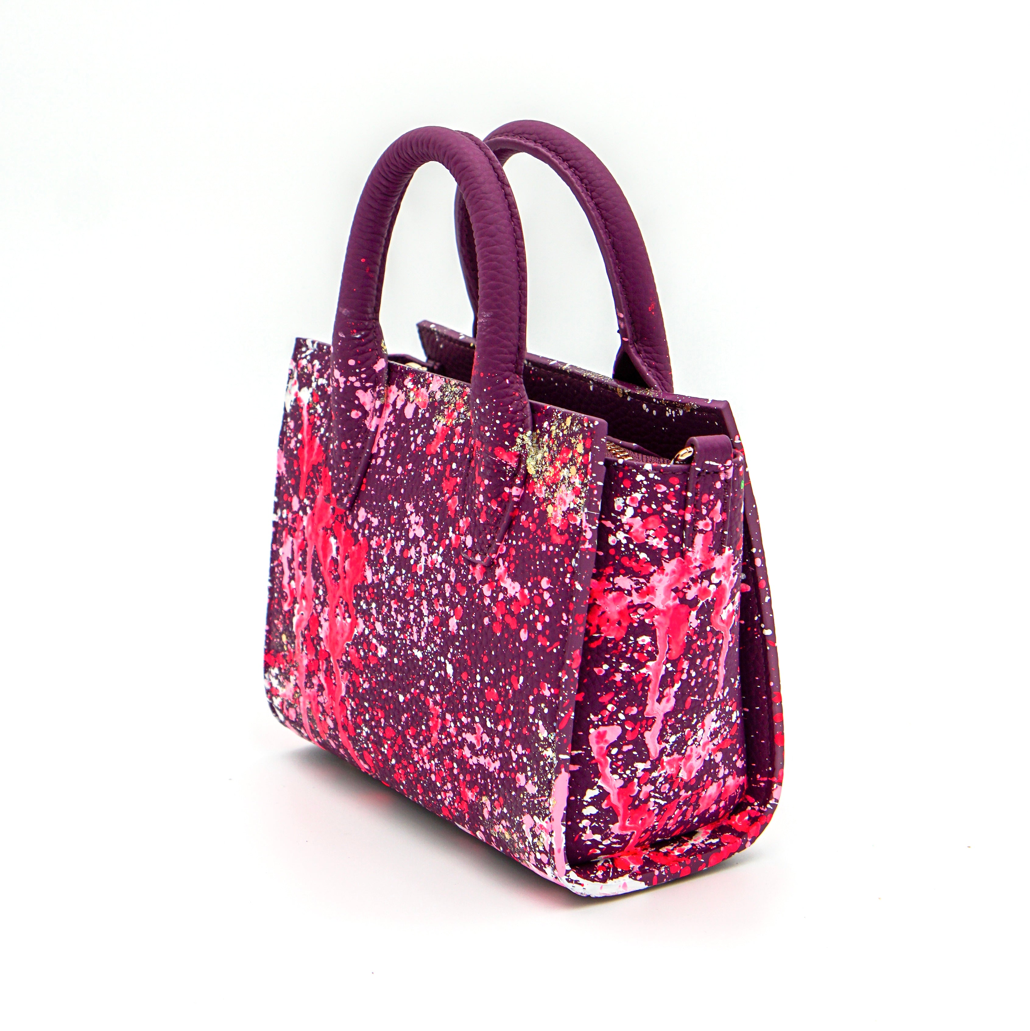 Anca Barbu Camila Bag, Splashes, Pink