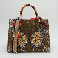 Anca Barbu Sophia Bag, Butterfly, Gold