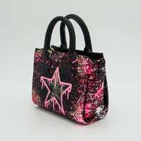 Anca Barbu Camila Bag, Dripping Star, Pink