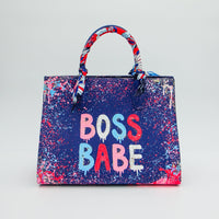 Thumbnail for Anca Barbu Sophia Bag, Boss Babe, Pink