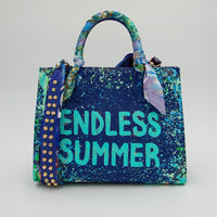 Thumbnail for Anca Barbu Sophia Bag, Endless Summer, Turquoise