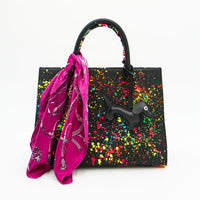 Anca Barbu Sophia Bag, Dripping Heart, Bright