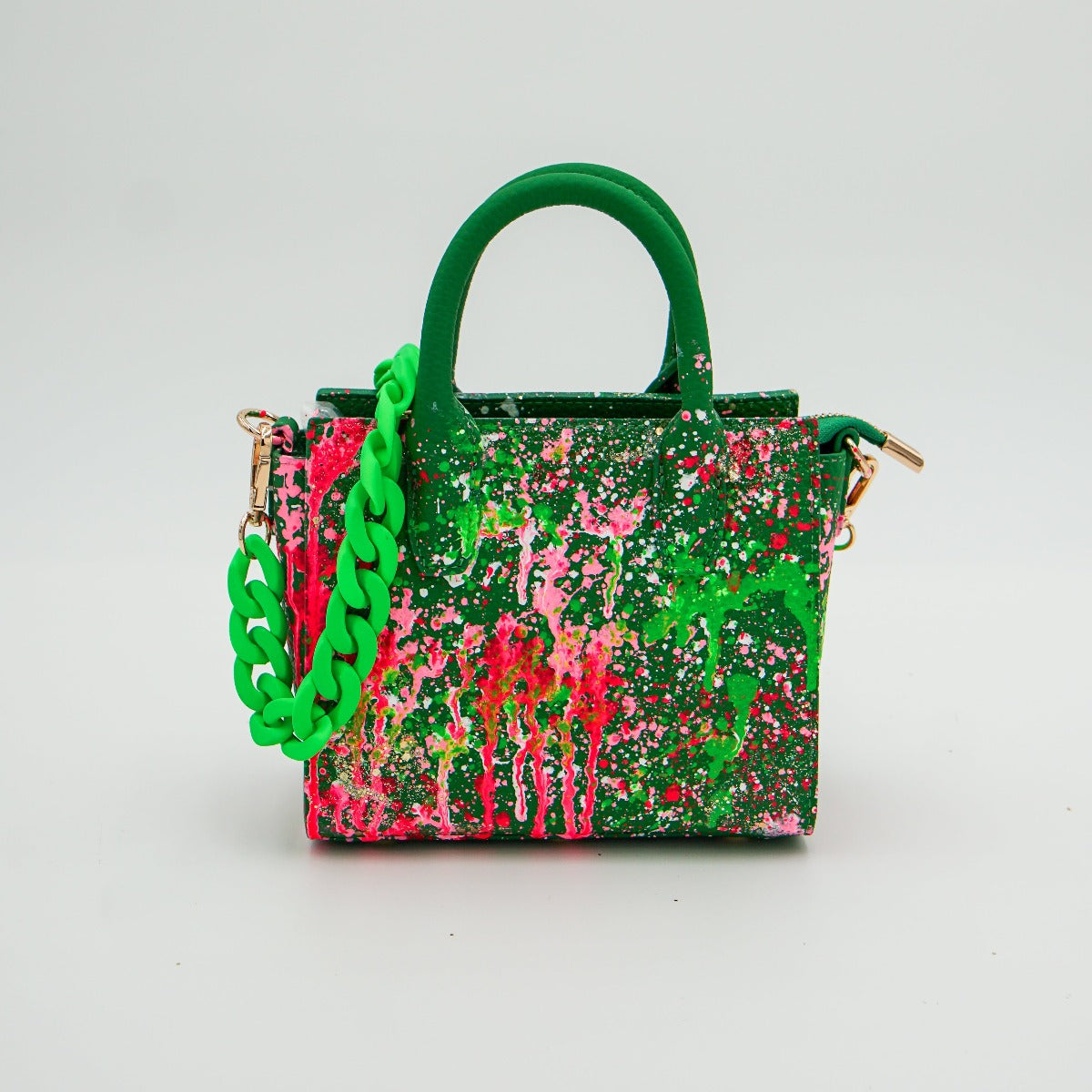 Anca Barbu Camila Bag, Splashes, Pink