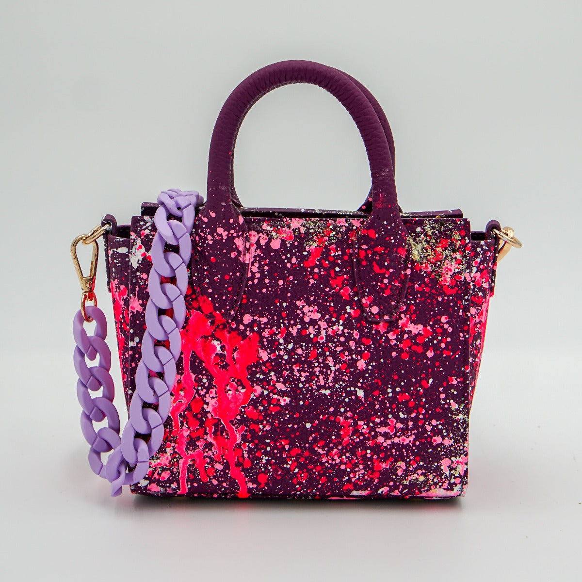 Anca Barbu Camila Bag, Splashes, Pink