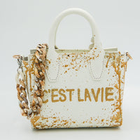 Thumbnail for Anca Barbu Camila Bag, C'est La Vie, Gold